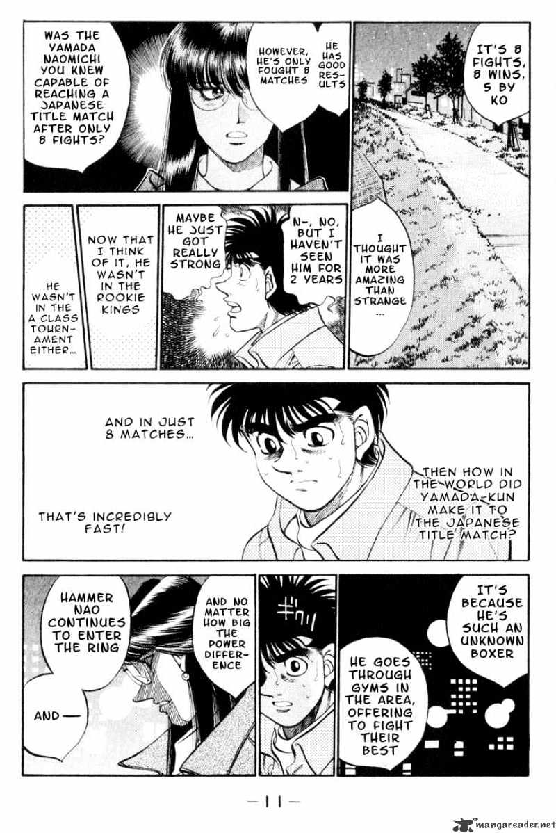 Hajime no Ippo: Fighting Spirit, Chapter 344 image 10